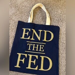 Rare Ron Paul End the Fed Tote Bag